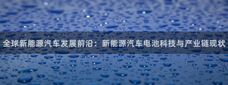 优发娱乐pc版官网：全球新能源汽车发展前