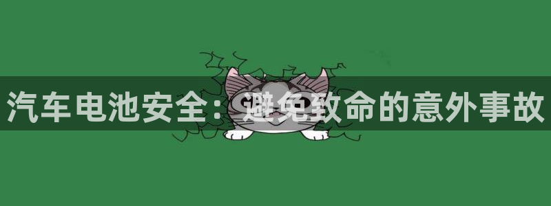 优发国际app登录密码：汽车电池安全：避免致命的意外事故
